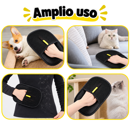 Guante Quitapelos para Mascotas